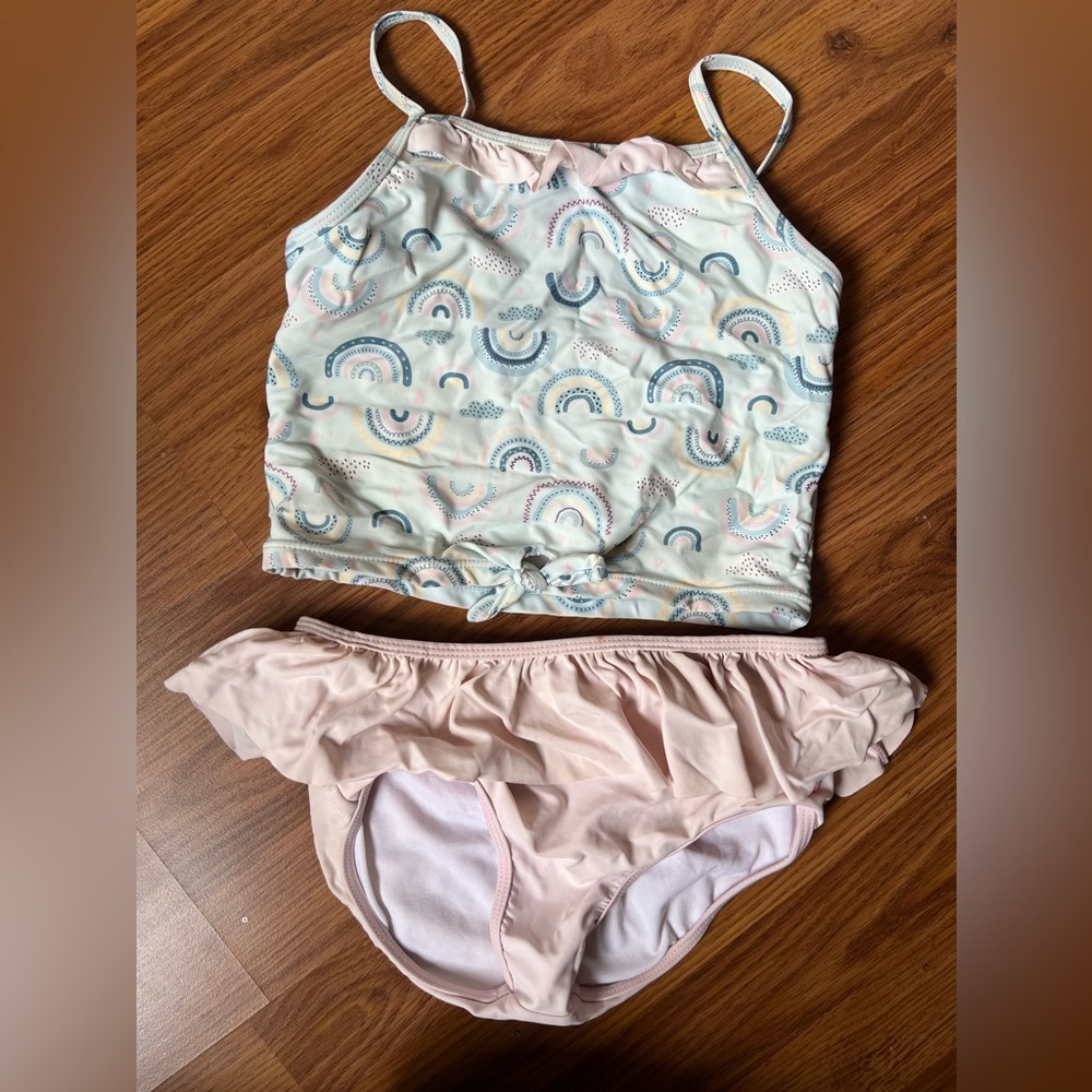 Ruffle Butts two piece tankini bathing suit